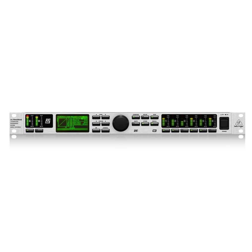 behringer portable pa systems behringer dcx2496le ultra high precision digital 24 bit loudspeaker management system