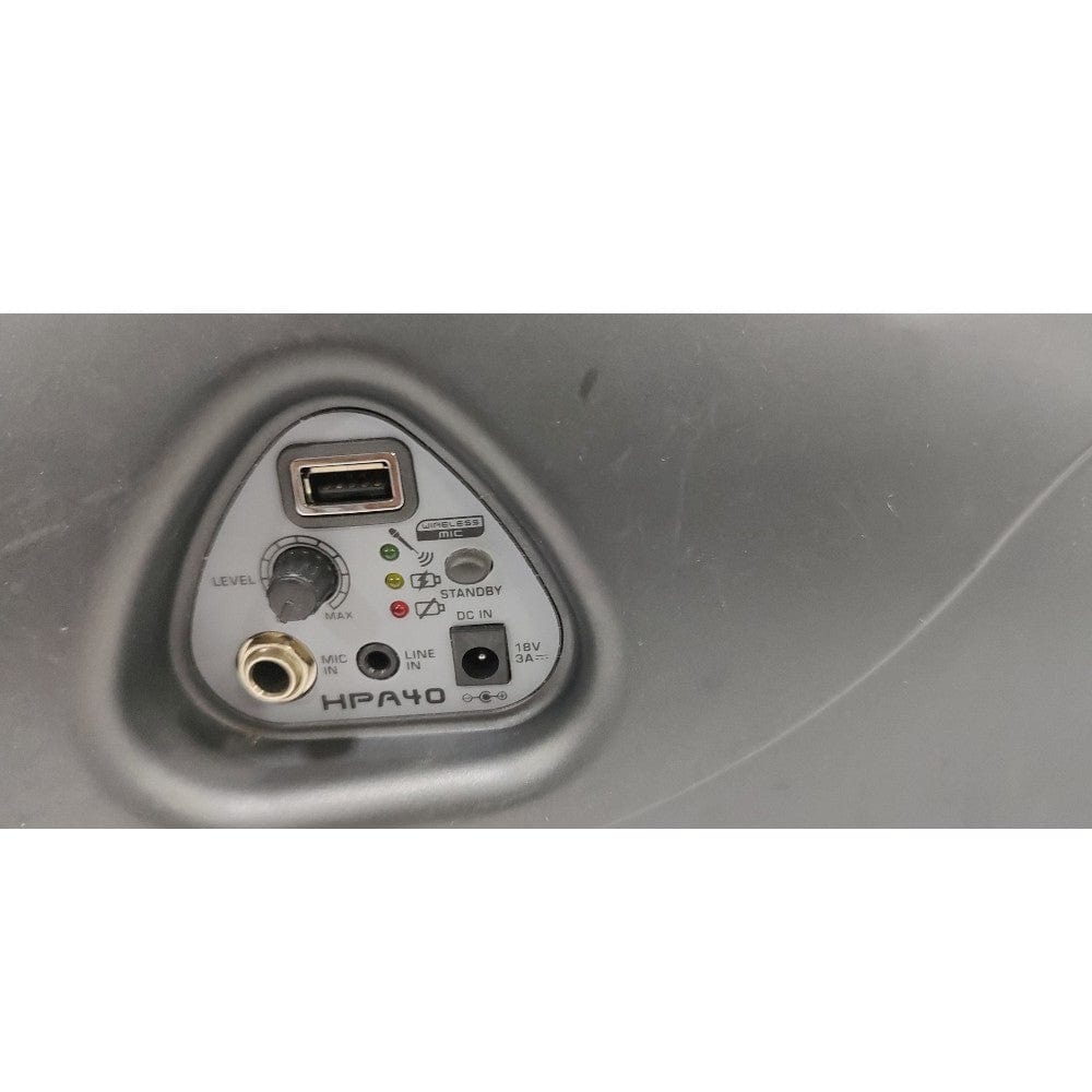 behringer portable pa systems behringer hpa40 40-watt handheld pa system - open box b stock #barcode_462250