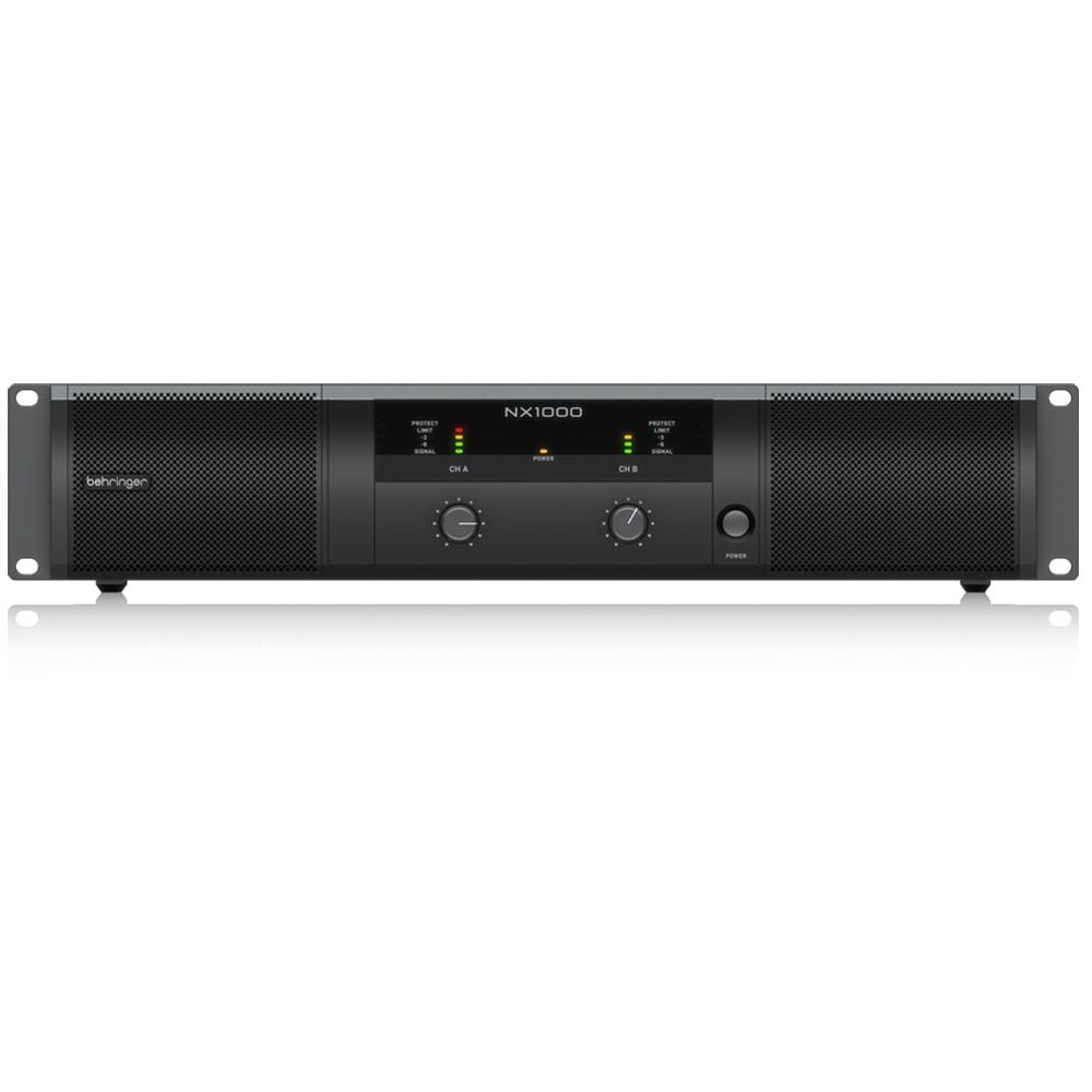 behringer power amplifiers behringer nx1000 portable power amplifier