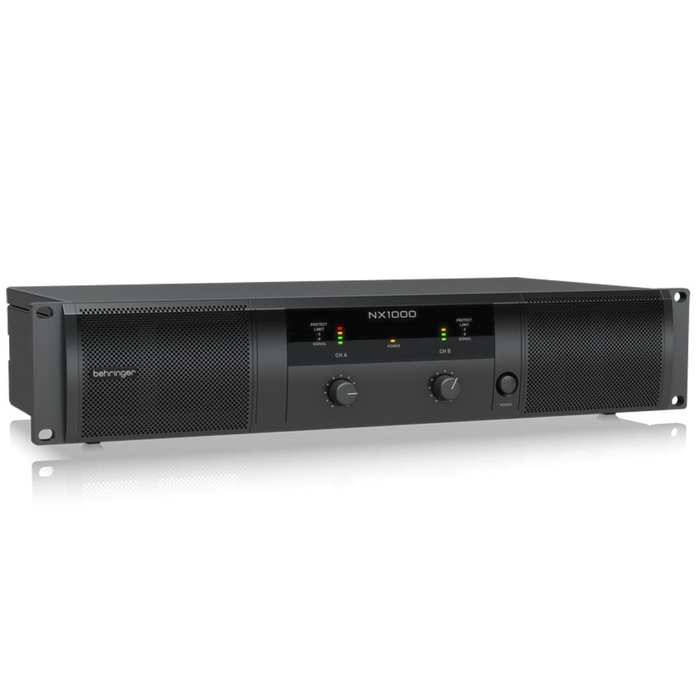 behringer power amplifiers behringer nx1000 portable power amplifier
