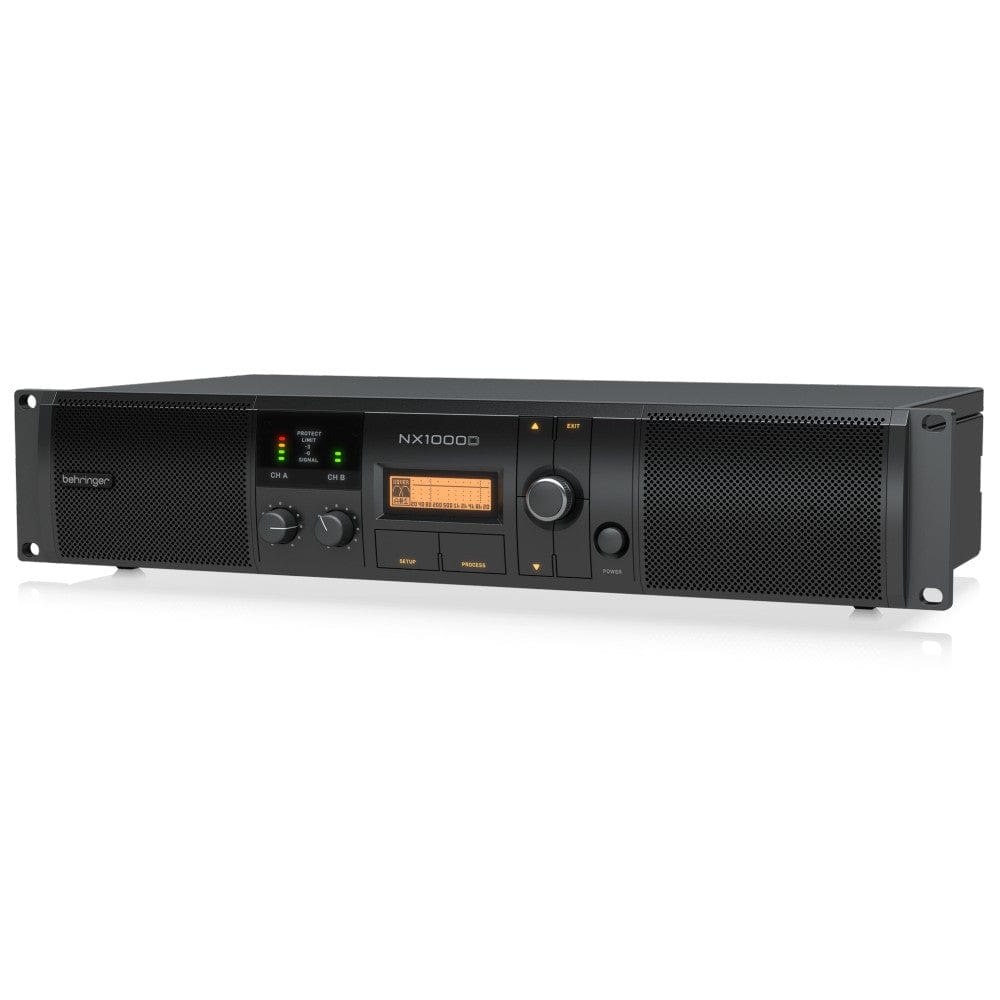 behringer power amplifiers behringer nx1000d ultra-lightweight class-d power amplifier