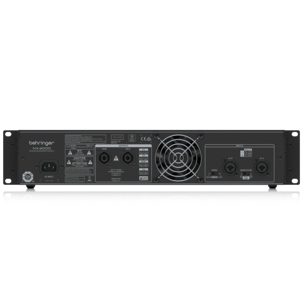 behringer power amplifiers behringer nx3000 portable power amplifier