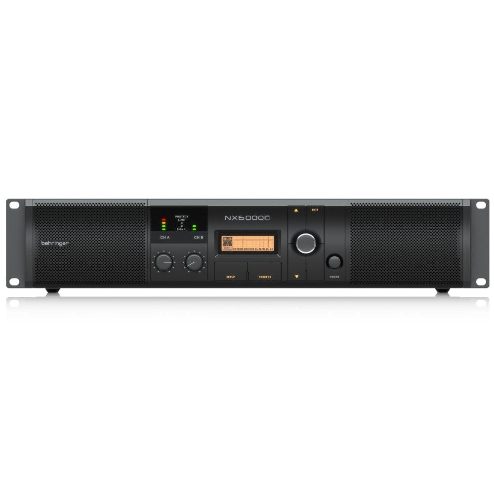behringer power amplifiers behringer nx6000d portable power amplifier