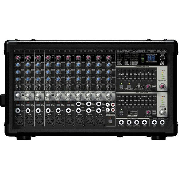 Behringer Powered Mixers Behringer EUROPOWER PMP2000 Powered Mixer