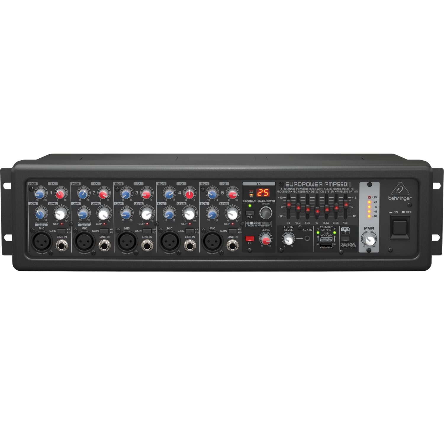 Behringer Powered Mixers Behringer PMP550M Powered Mixer