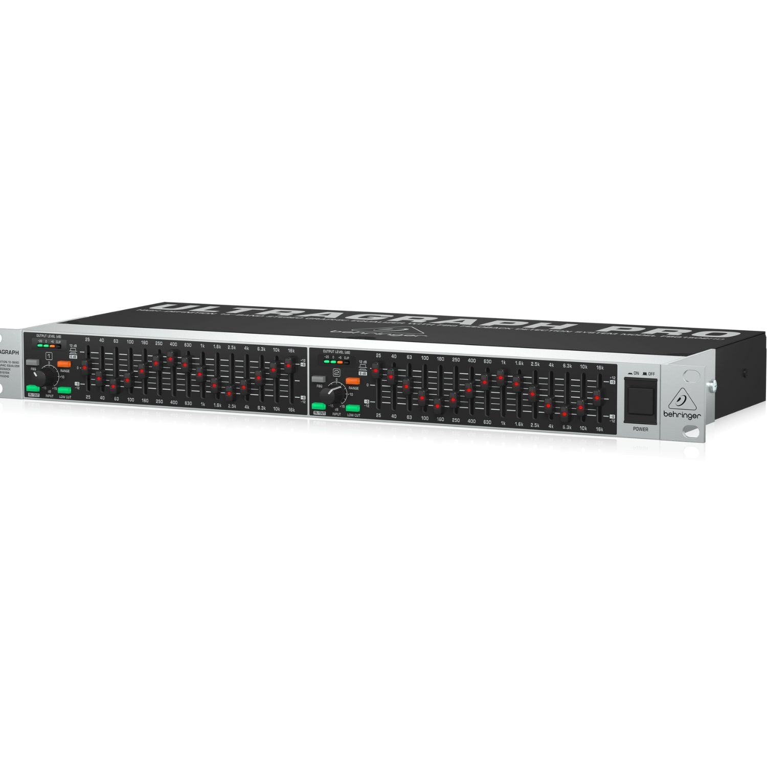 Behringer Signal Processors Behringer FBQ1502HD Ultragraph Pro Effects Processor