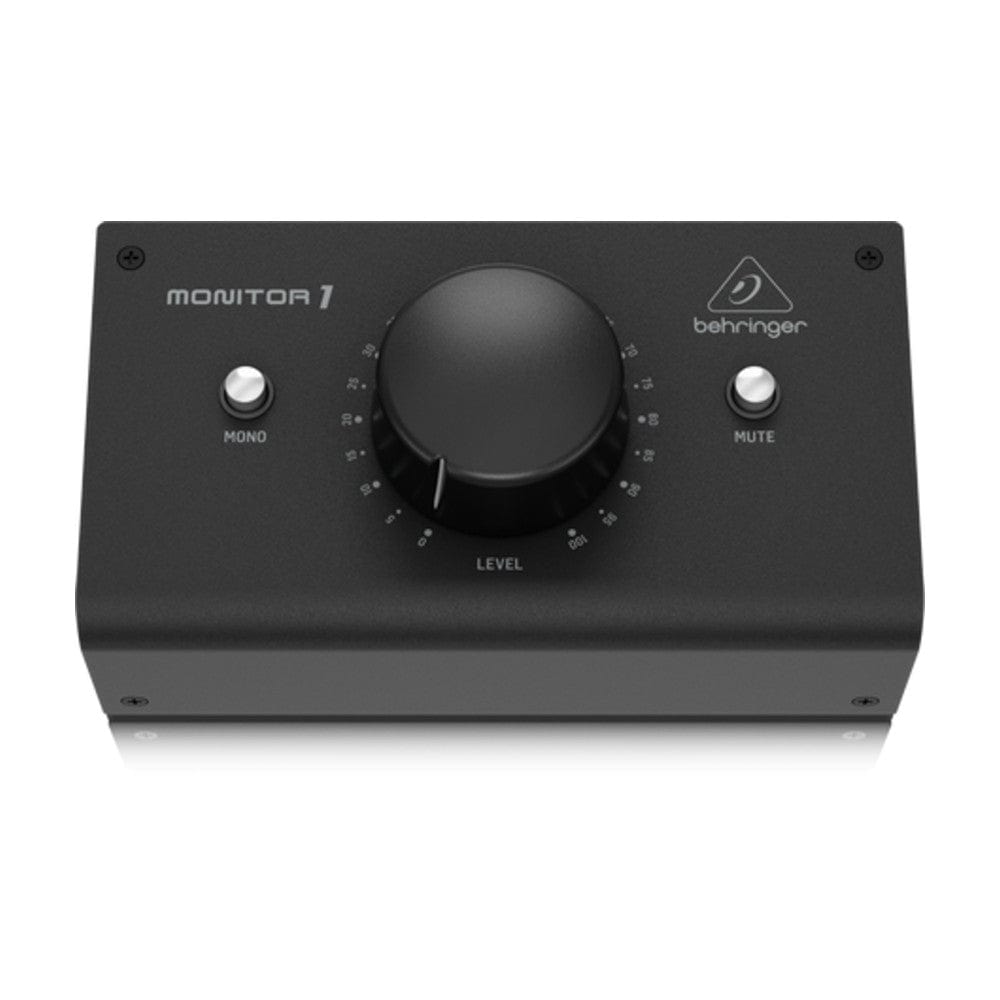 behringer studio monitor controllers behringer monitor 1 premium passive stereo monitor and volume controller