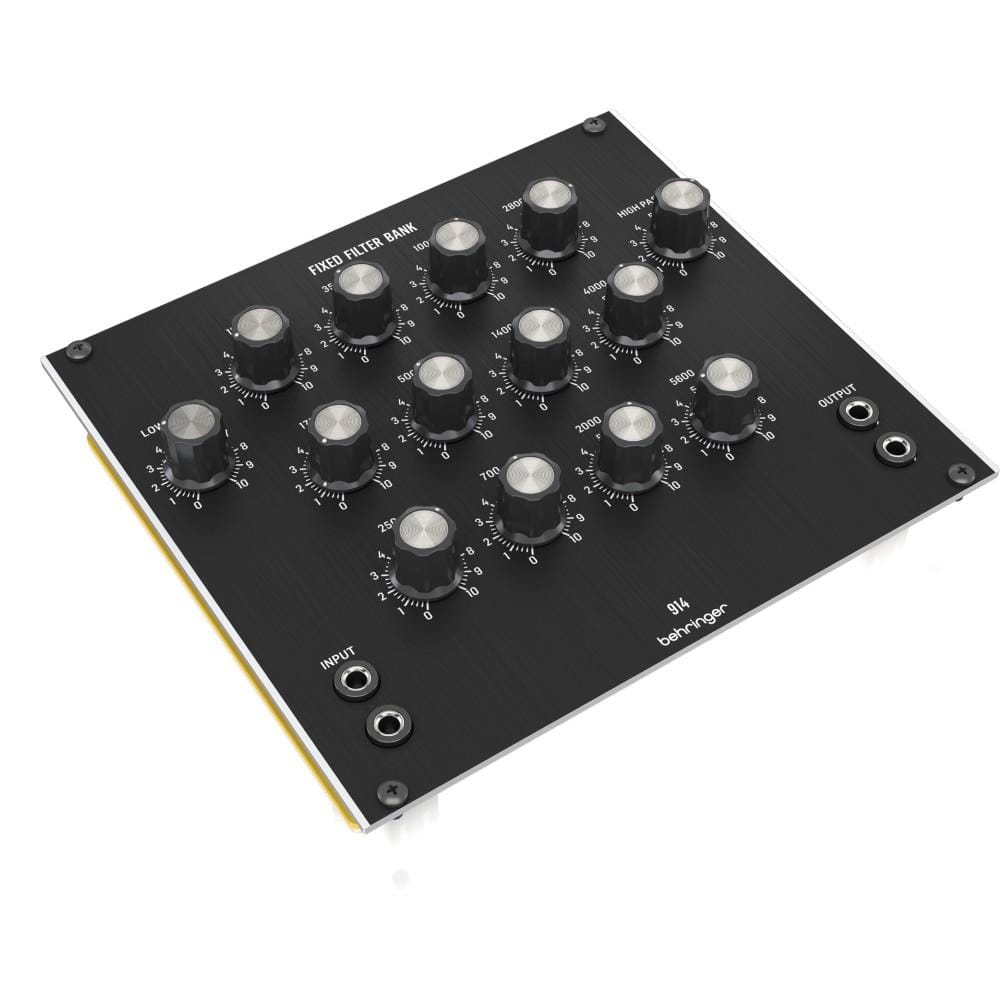 behringer synthesizers behringer 914 fixed filter bank legendary analog module for eurorack synthesizer