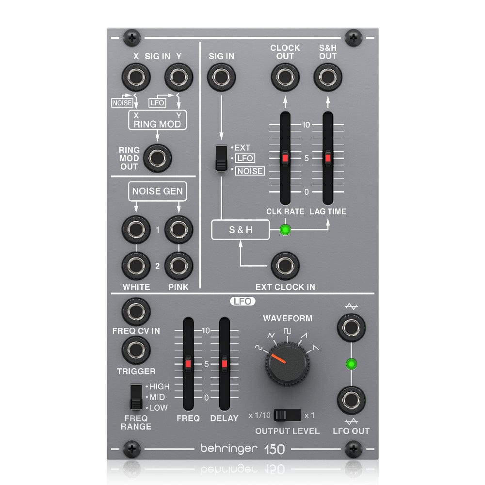 behringer synthesizers behringer legendary analog 150 ring modulator/noise/s&h/lfo