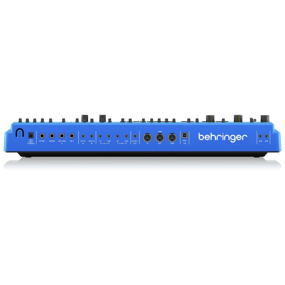behringer synthesizers behringer ms-1 analog synthesizer with live performance kit #color_blue