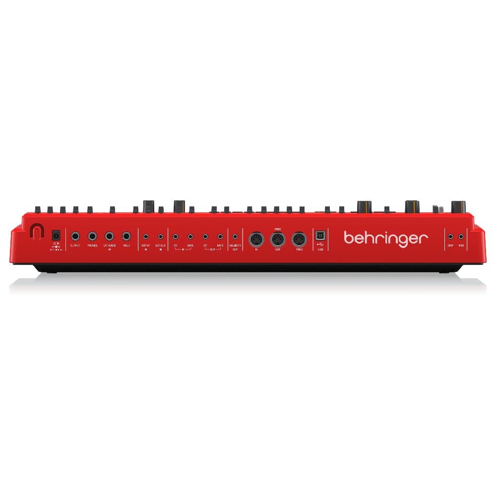 behringer synthesizers behringer ms-1 analog synthesizer with live performance kit #color_red