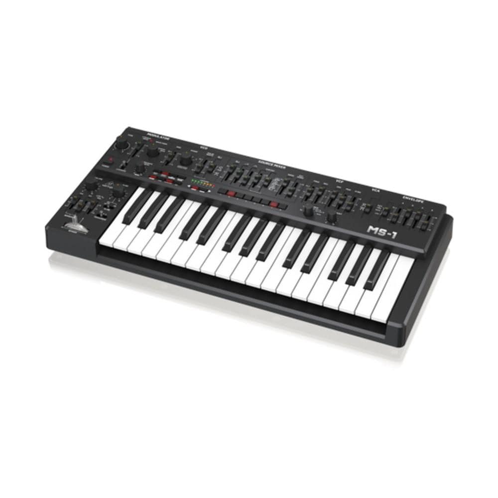 behringer synthesizers behringer ms-1 analog synthesizer with live performance kit