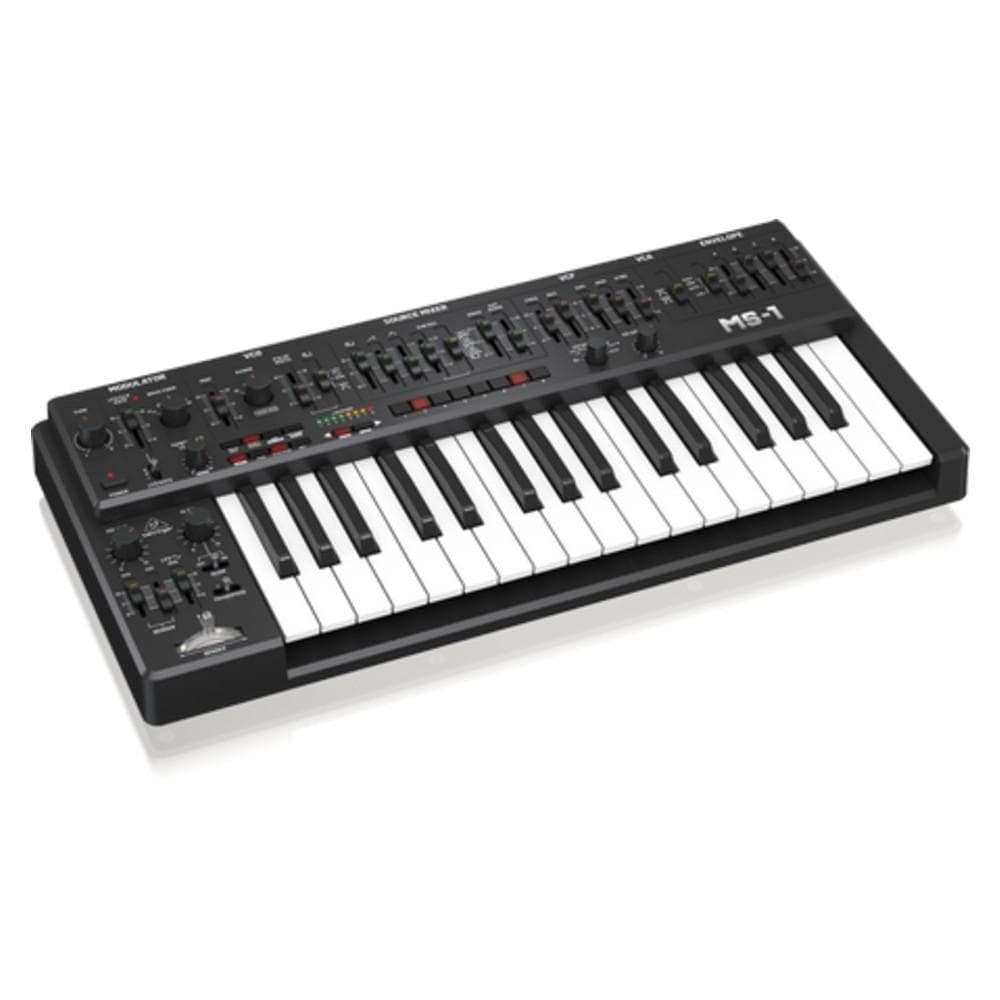 behringer synthesizers behringer ms-1 analog synthesizer with live performance kit
