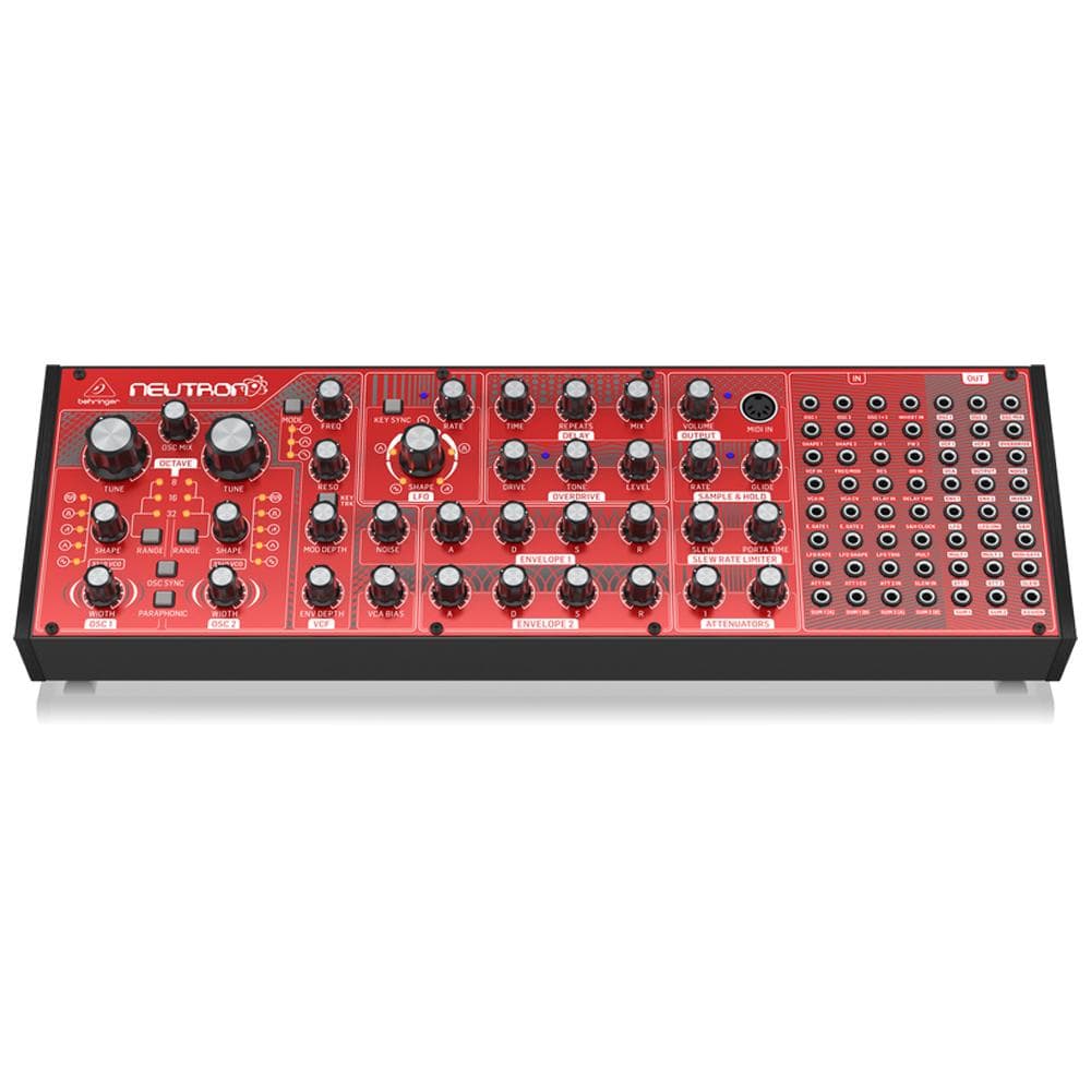 behringer synthesizers behringer neutron paraphonic analog and semi-modular synthesizer