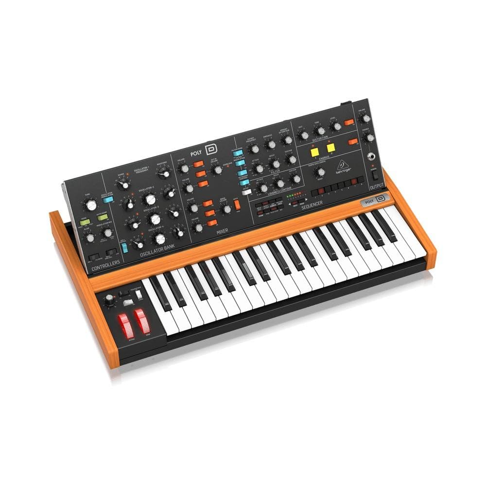 behringer synthesizers behringer poly d synthesizers and samplers