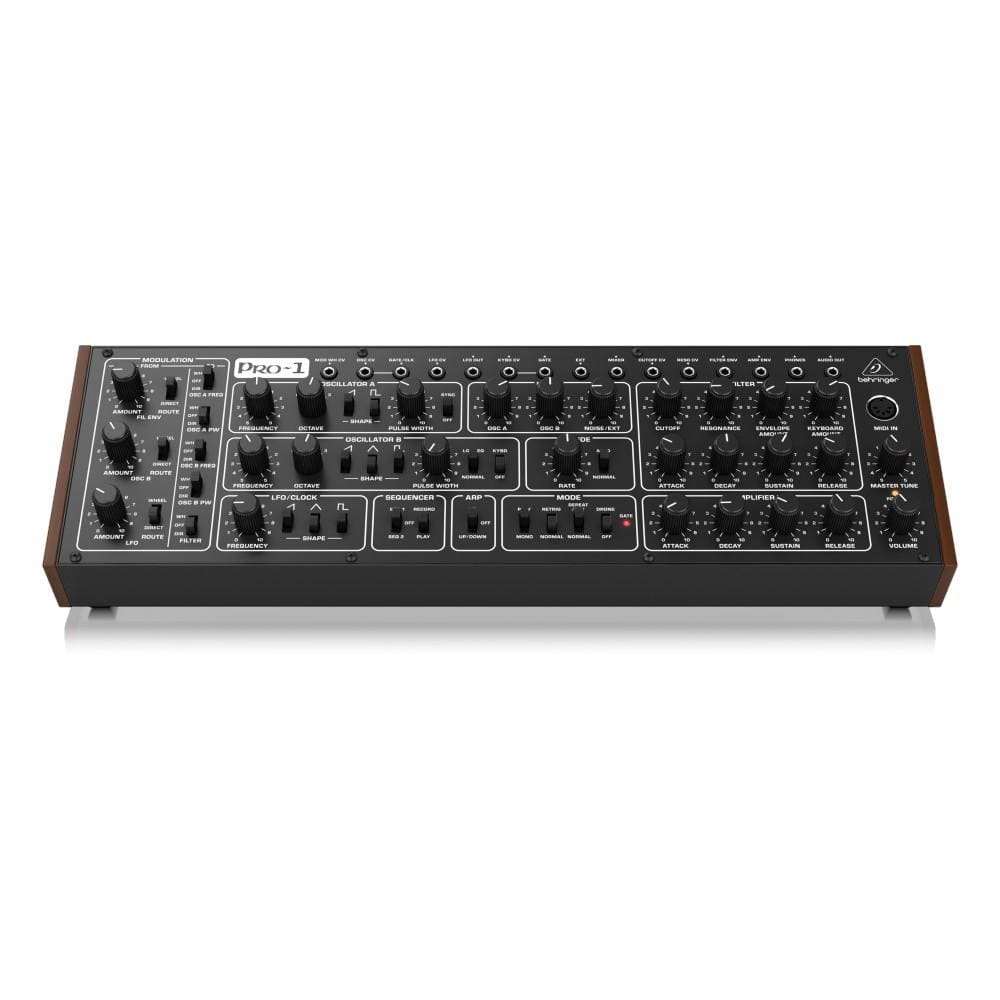 behringer synthesizers behringer pro 1 analog synthesizer with dual vcos
