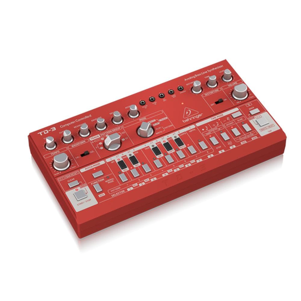 behringer synthesizers behringer td-3 16 step analog bass line synthesizer