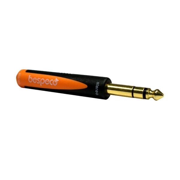 bespeco cables and connectors bespeco 1/4inch stereo male to 1/8inch stereo female jack adapter