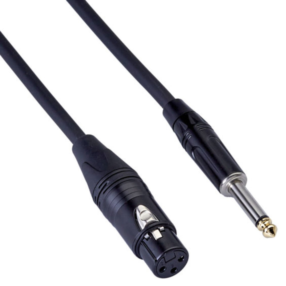 Bespeco Microphone Cables Bespeco RKJXF Jack Mono XLR F-L Rockit Microphone Cable