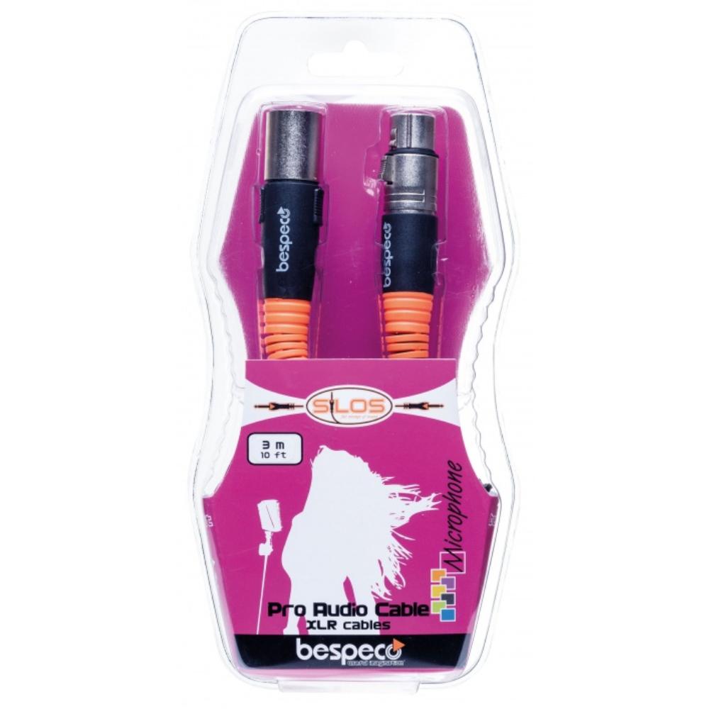 bespeco microphone cables bespeco xlr male to female xlr cable slfm300 microphone cable
