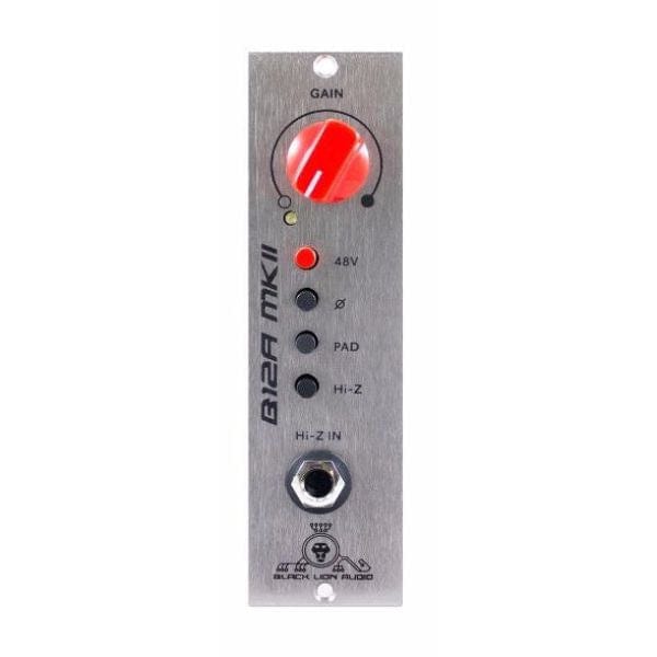 black lion audio pre amps black lion audio b12a mkii 500 series microphone preamp