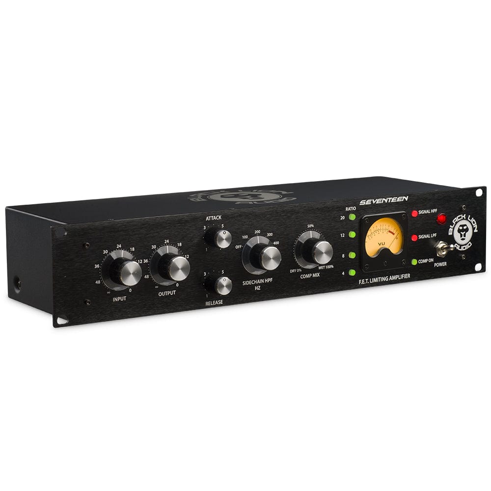 black lion audio rack mounted effects black lion audio seventeen compressor – fet limiting amplifier