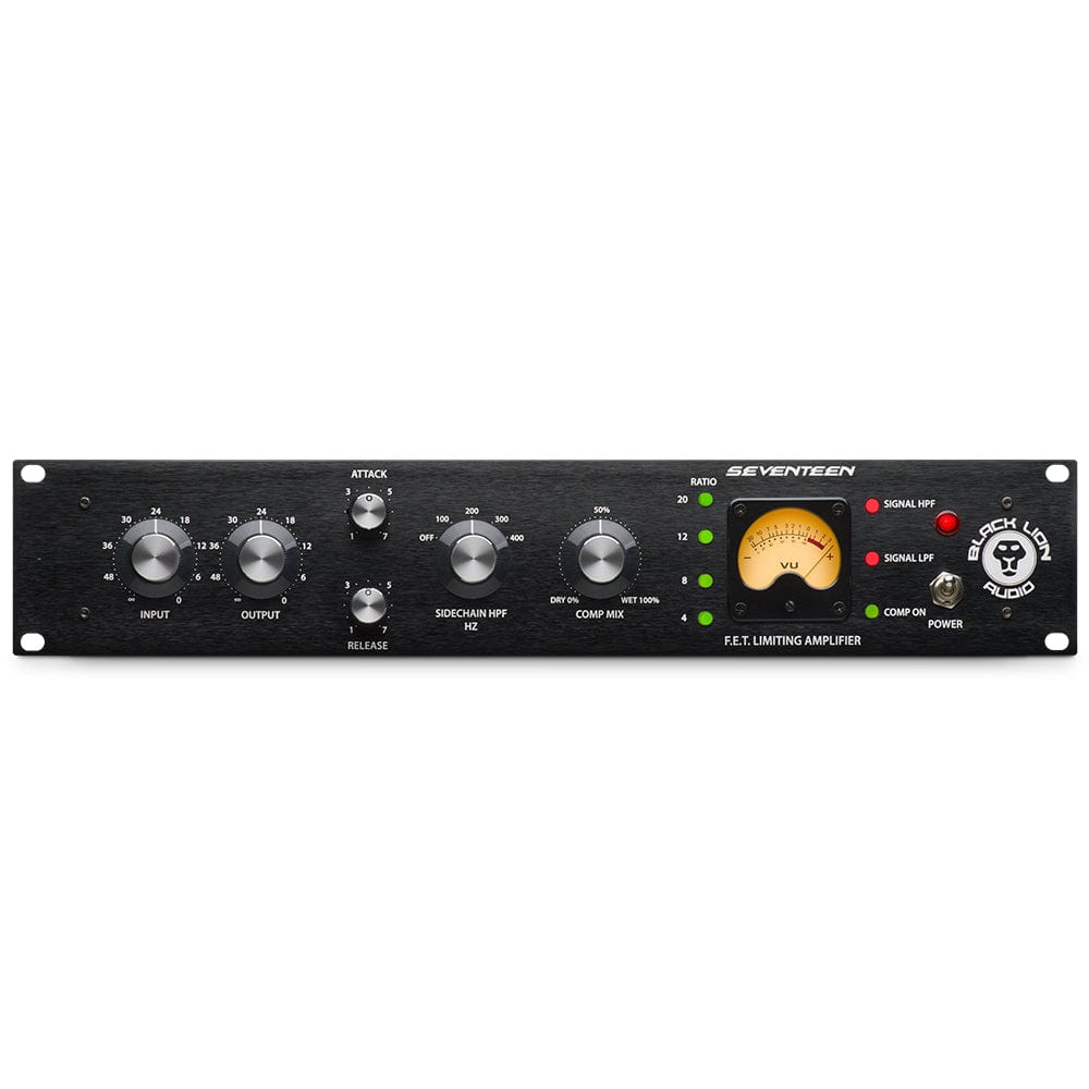 black lion audio rack mounted effects black lion audio seventeen compressor – fet limiting amplifier