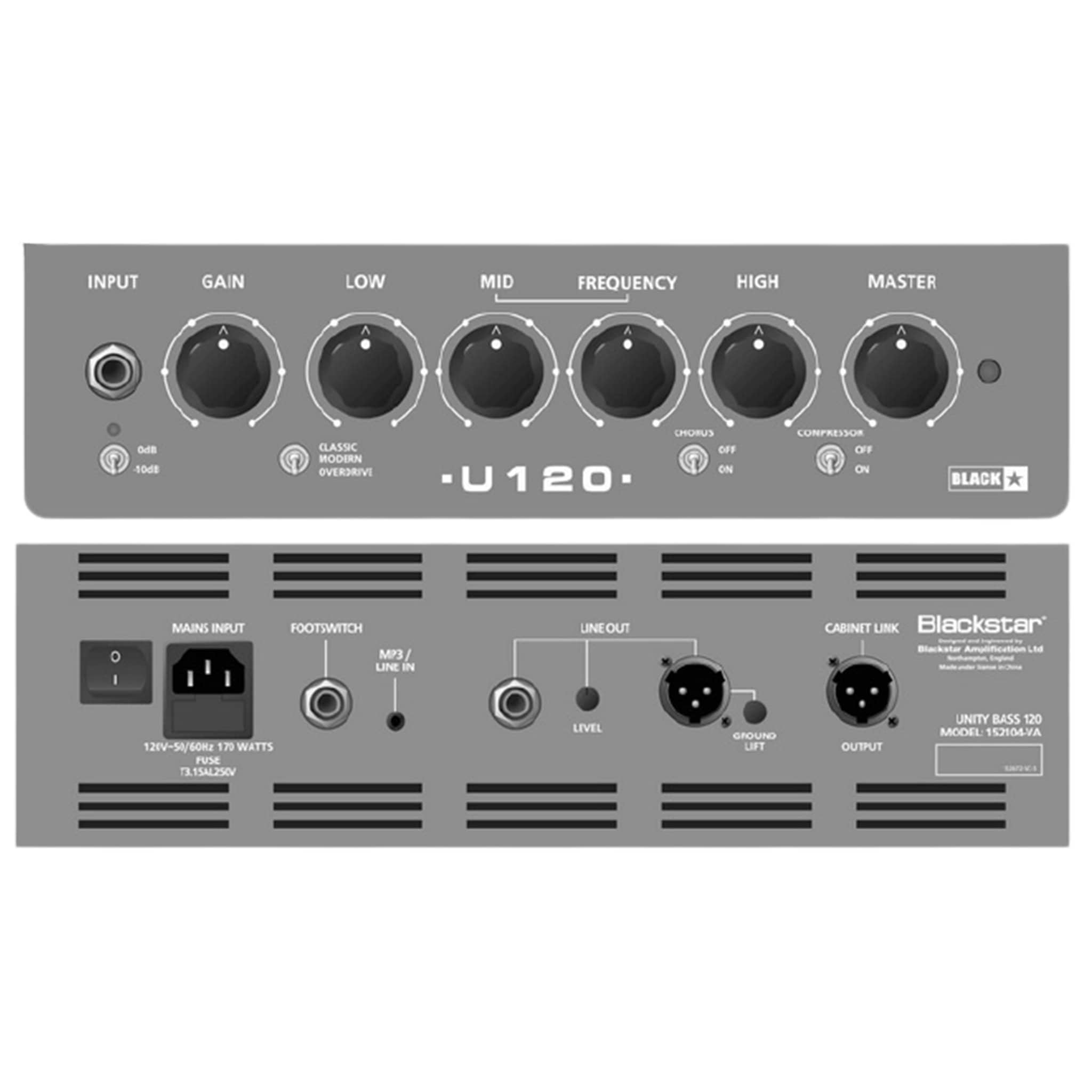 blackstar bass combo amplifiers blackstar unity bass 120 watts unity pro bass combo guitar amplifier - black