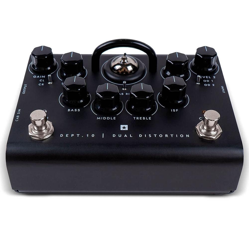 blackstar effect pedals blackstar dept. 10 dual distortion valve guitar effect pedal