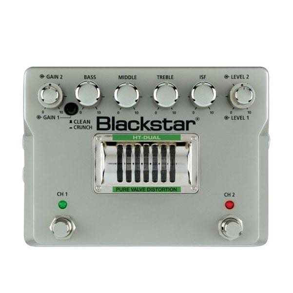 blackstar effect pedals blackstar ht-dual tube dual distortion guitar effects pedal