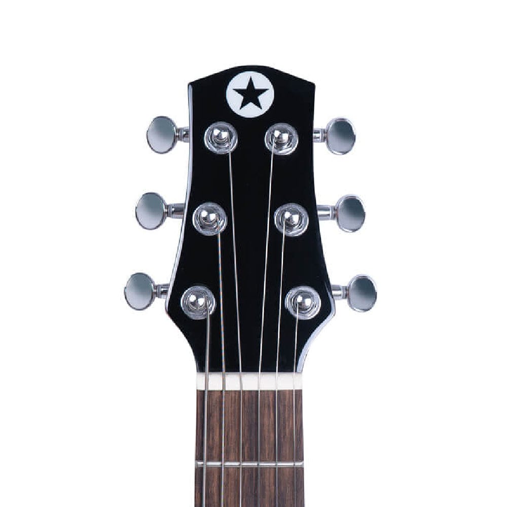 blackstar electric guitars blackstar carry-on st 6 string travel electric guitar #color_vintage-white