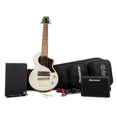 Blackstar Electric Guitars Bundles Vintage White Blackstar Carry-On Deluxe Electric Guitar Pack With Fly 3 Amp