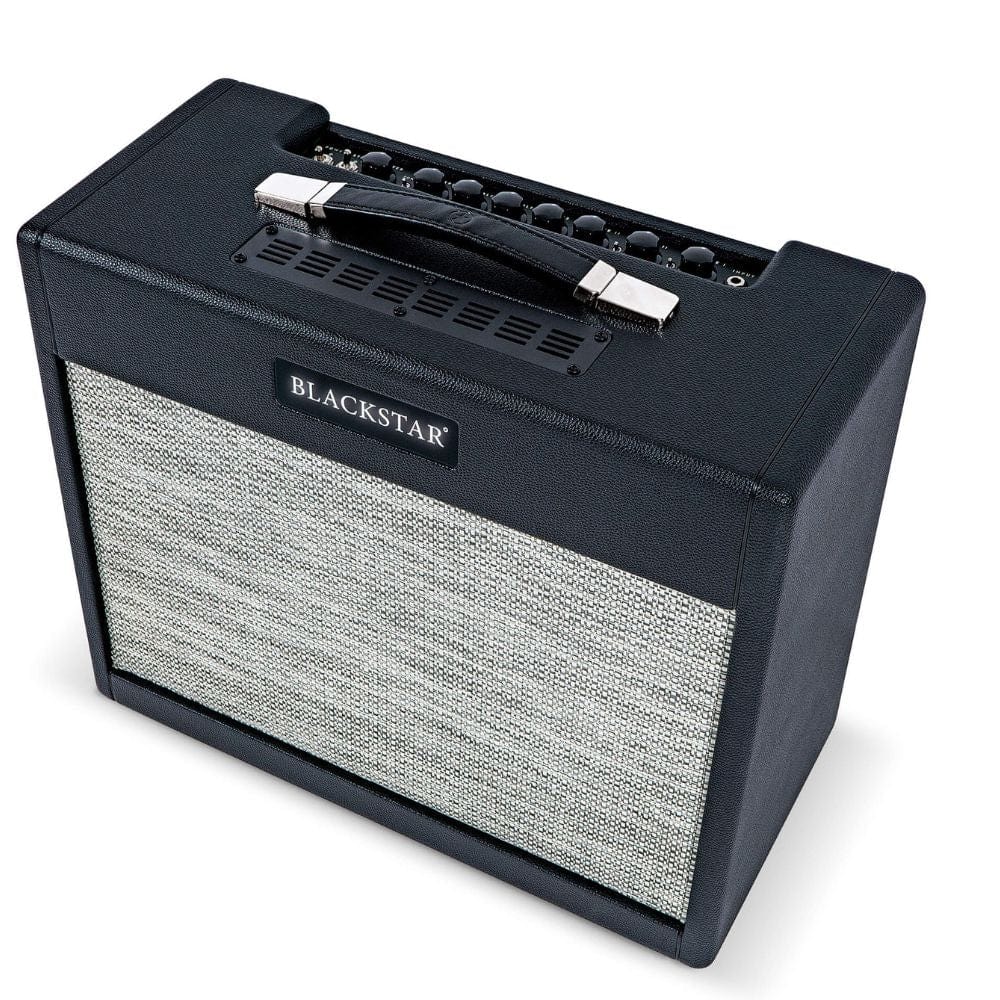 blackstar guitar combo amplifiers black blackstar st. james 50 6l6 50 watts guitar combo amplifier - black