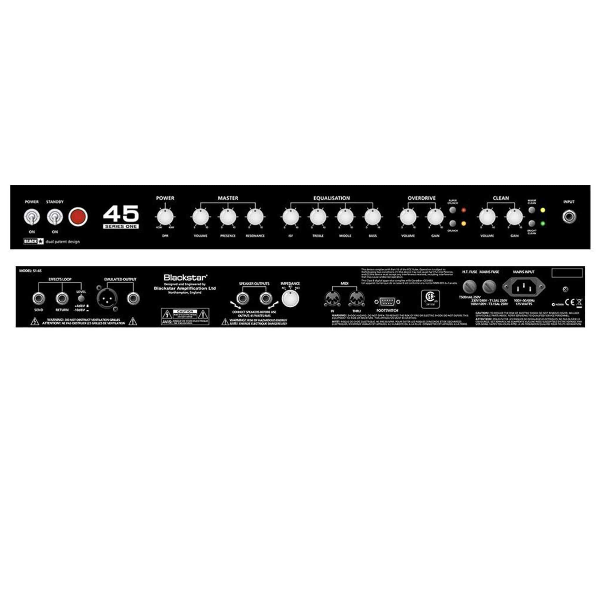 blackstar guitar combo amplifiers blackstar series one 45 45-watt 2x12-inch guitar combo amplifiers