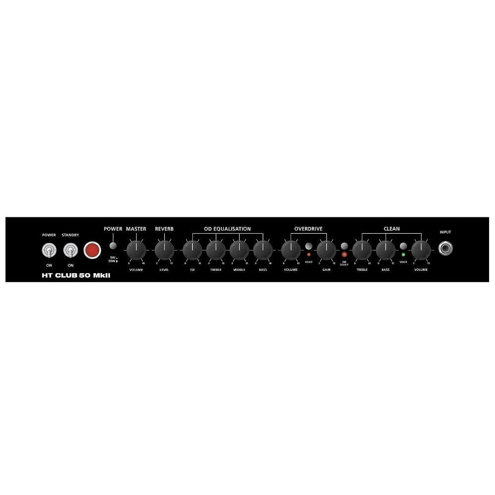 blackstar tube amplifiers blackstar ht club 50 mkii tube ampilfier - head