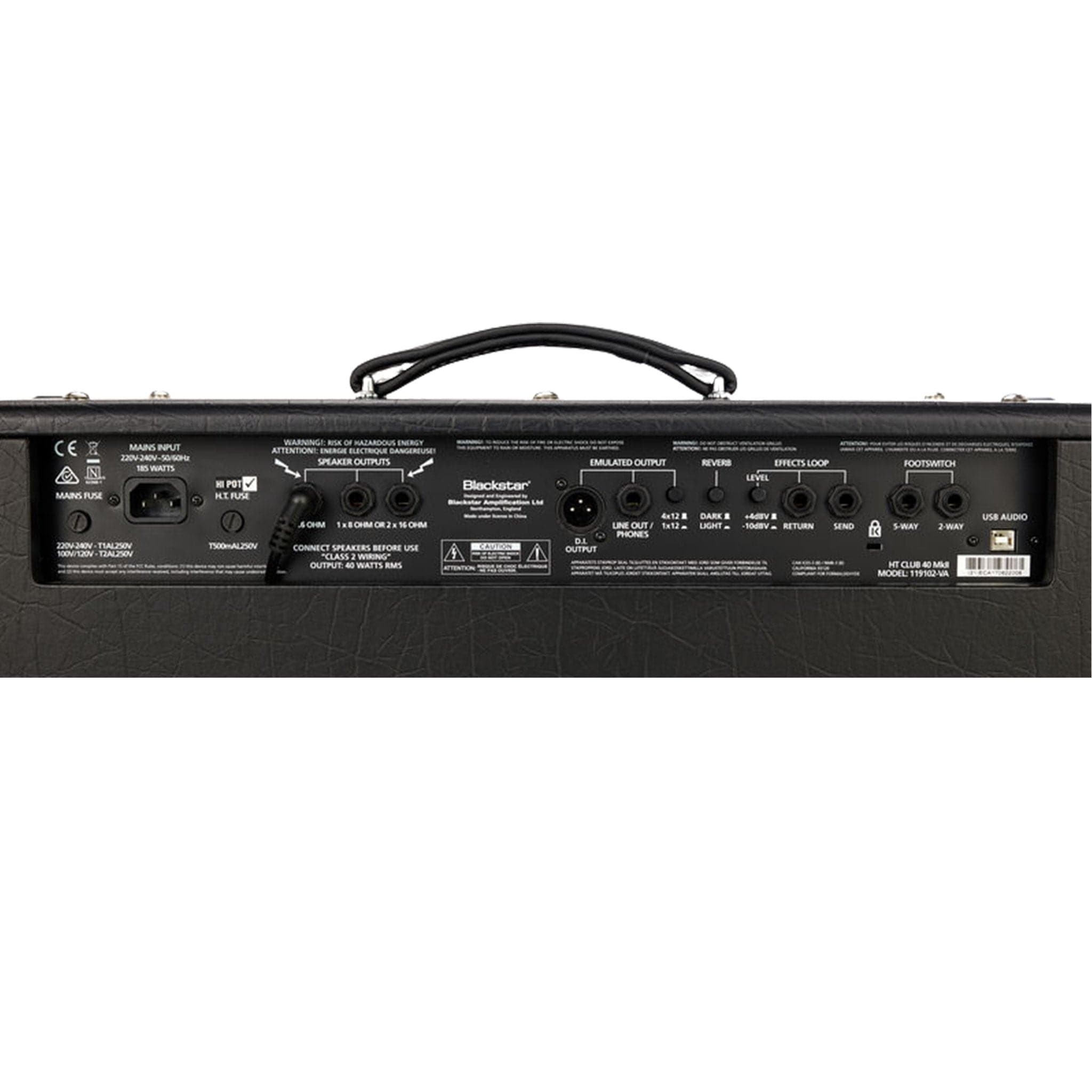 blackstar tube amplifiers blackstar ht40 club mkii tube amplifier - combo