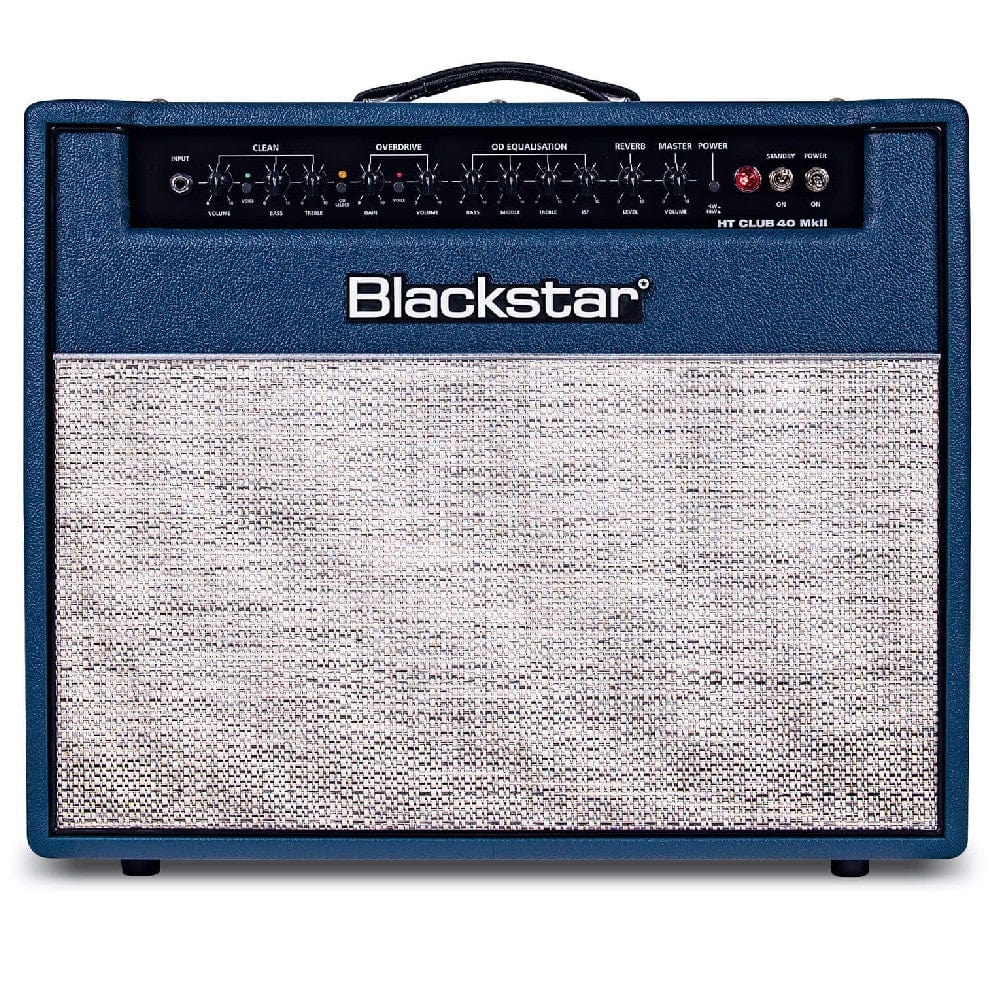 blackstar tube amplifiers royal blue blackstar ht40 club mkii tube amplifier - combo #color_royal-blue