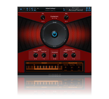 Blue Cat Audio Virtual Processors Blue Cat AcouFiend Acoustic Simulator