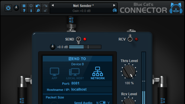 Blue Cat Audio Virtual Processors Blue Cat Connector: Plugin Connector