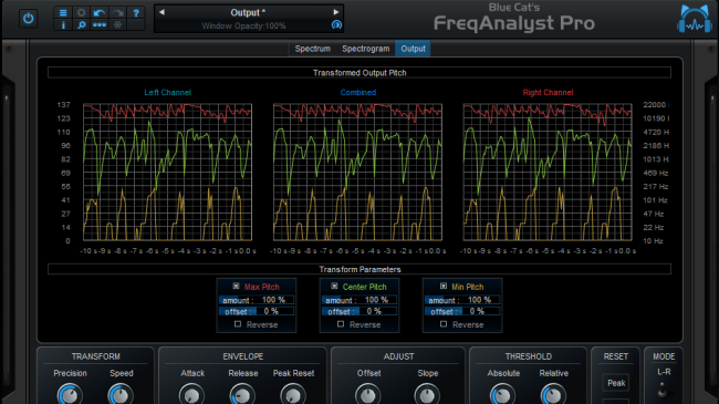 Blue Cat Audio Virtual Processors Blue Cat FreqAnalyst Pro Frequency Analyzer
