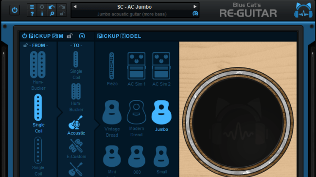 Blue Cat Audio Virtual Processors Blue Cat Re-Guitar Guitar Amp Simulator – Professional Audio Software & Plugin