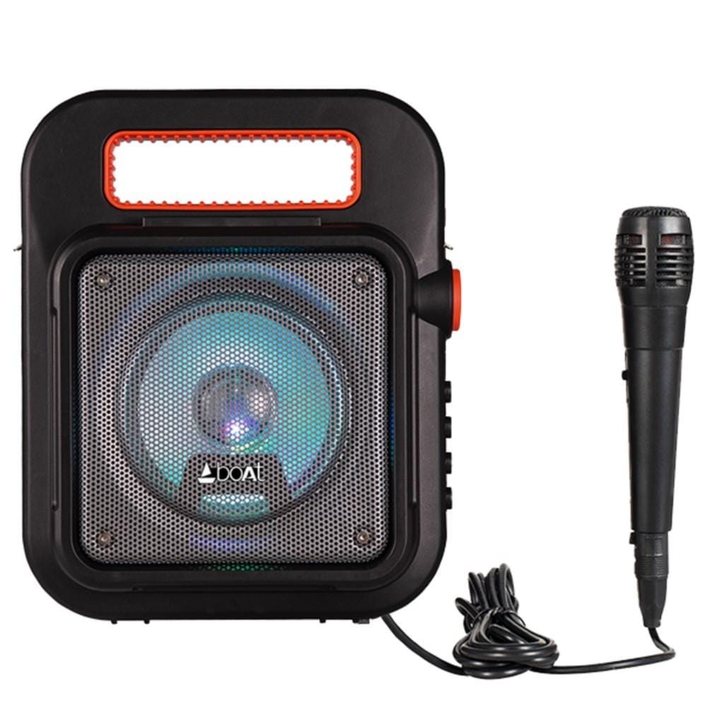 boAt Party Pal 20 Wireless Party Bluetooth Speaker With Mic- Black