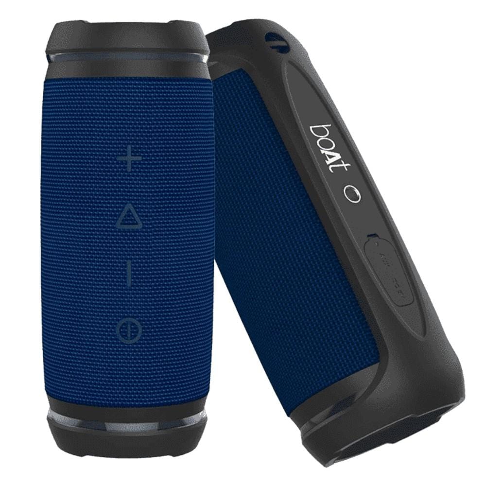 boat bluetooth speakers boat spinx 2.0r portable wireless bluetooth speaker #color_cobalt-blue