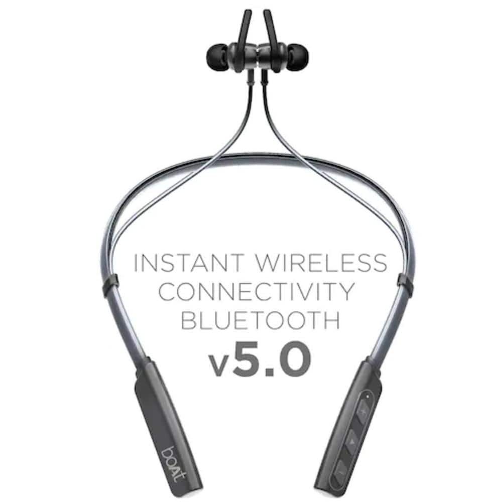 boat in-ear neckband headphones boat rockerz 235 v2 in ear neckband wireless bluetooth headphone
