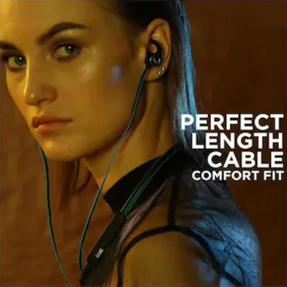 boat in-ear neckband headphones boat rockerz 255r in-ear neckband headphone #color_black