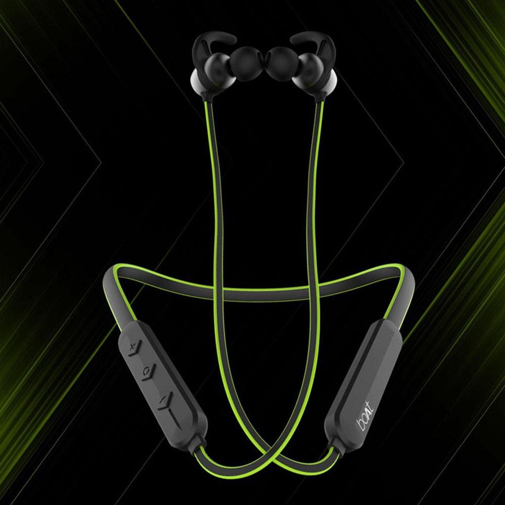 boat in-ear neckband headphones boat rockerz 255r in-ear neckband headphone #color_olivedrab