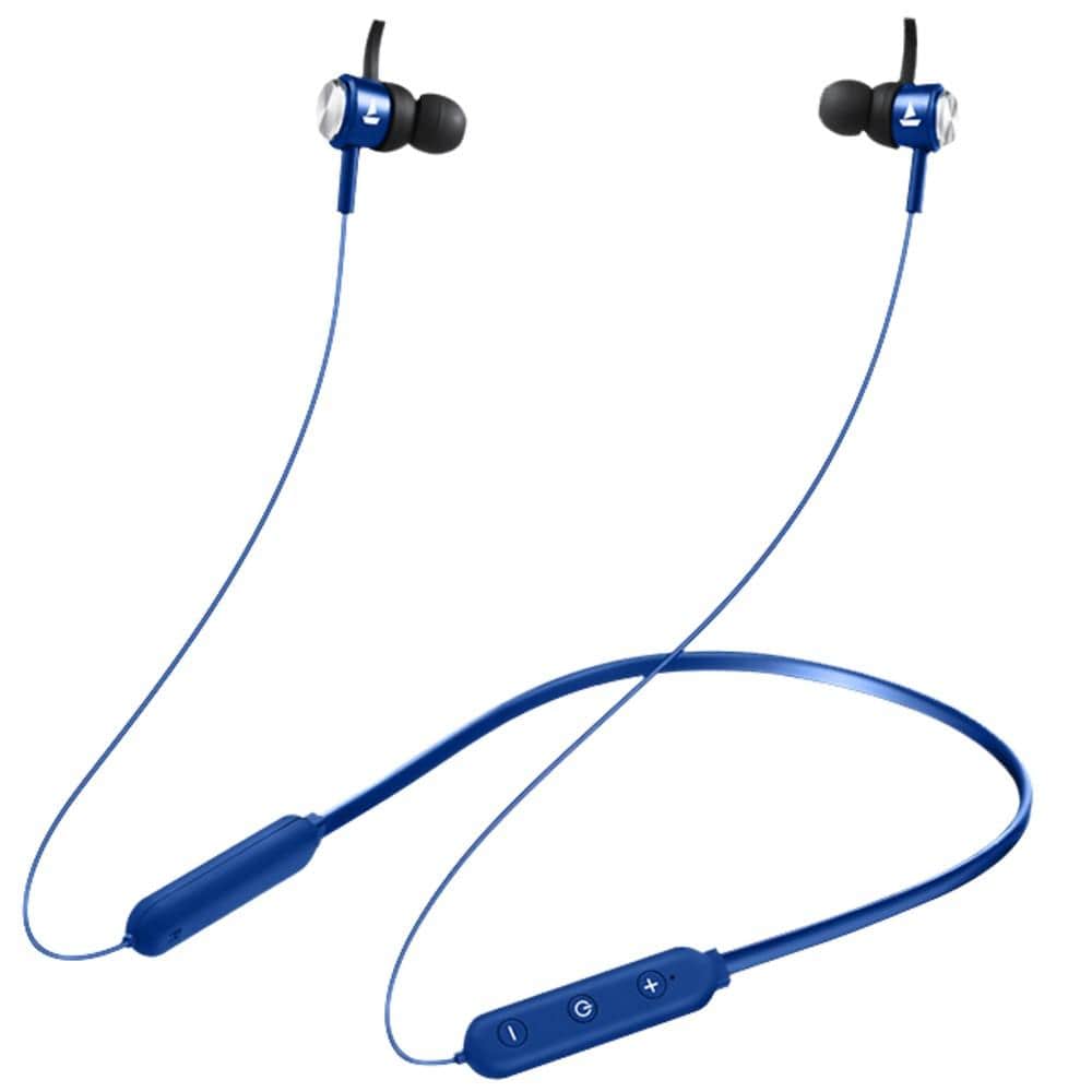 boat in-ear neckband headphones boat rockerz 275 v2 in ear neckband wireless bluetooth headphone #color_blue