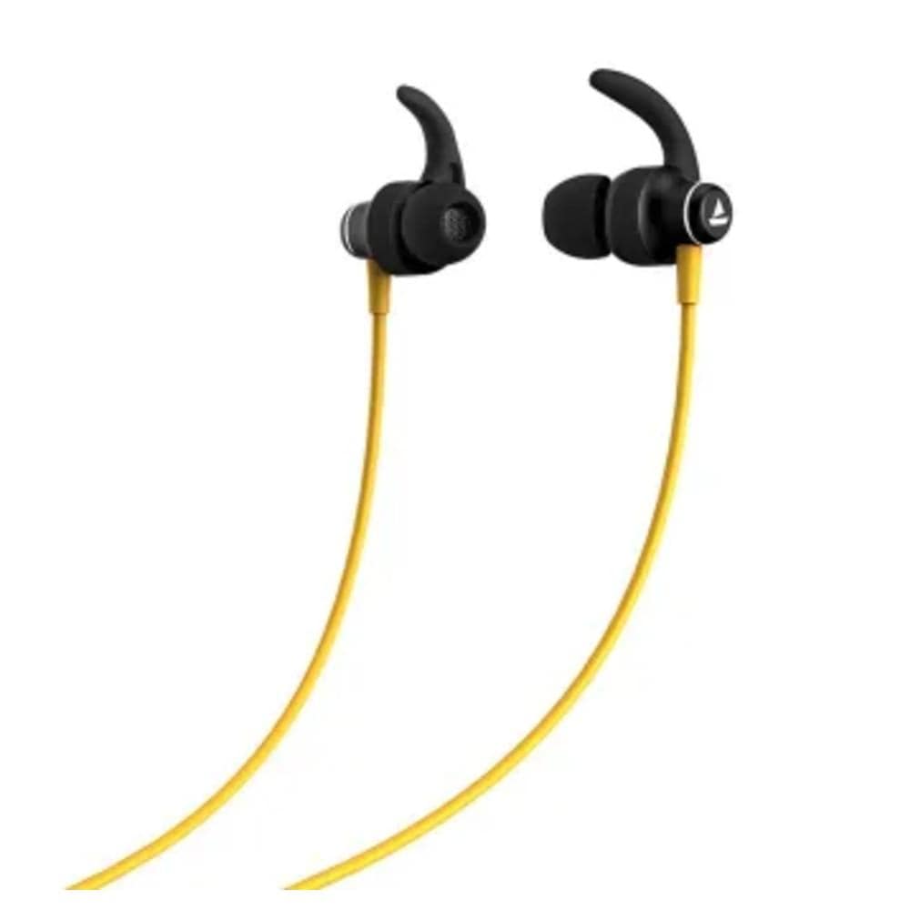 boat in-ear neckband headphones boat rockerz 338 in-ear neckband headphone #color_yellow