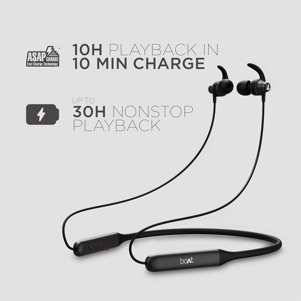 boat in-ear neckband headphones boat rockerz 338 in-ear neckband headphone