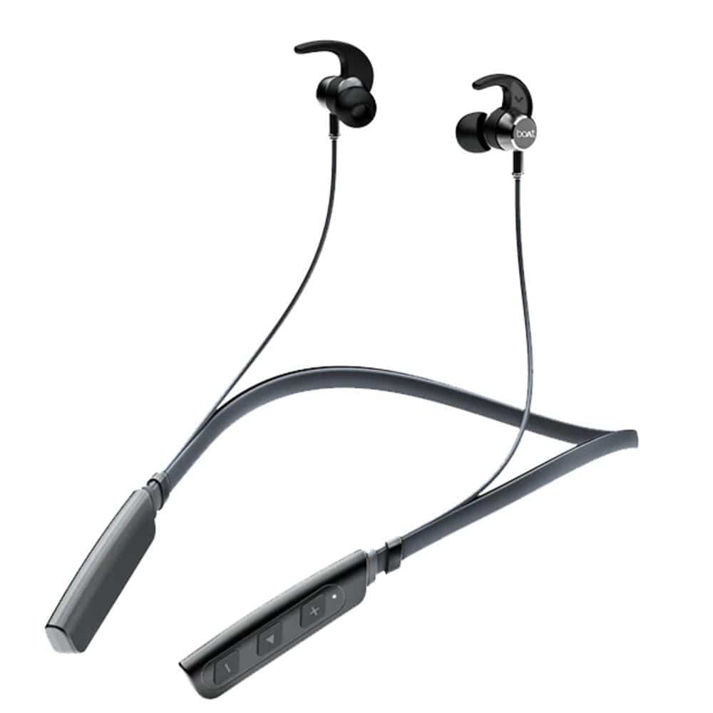 boat in-ear neckband headphones grey boat rockerz 238 in-ear neckband headphone
